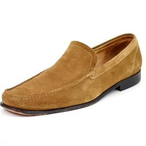 Johnston & Murphy Cresswell Venetian Suede Loafers